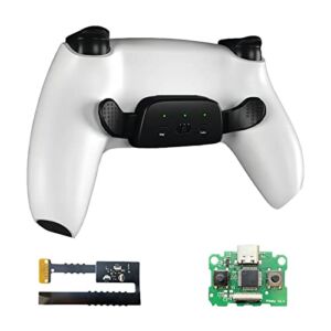 Beloader Besavior Back Button Controller Attachment ,Remap Pack F.P.S. Dominator Controller Adapter with MODS & Paddles for PS5 Controller BDM 010 & BDM 020, Upgrade Board & Redesigned Back Shell & 4 Back Buttons for PS5 Controller – Controller NOT Includ