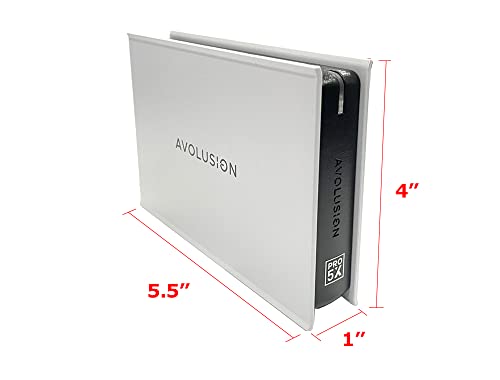 Avolusion Mini Pro-5X 3TB USB 3.0 Portable External Gaming PS5 Hard Drive – White (PS5 Pre-Formatted) – 2 Year Warranty | The Storepaperoomates Retail Market - Fast Affordable Shopping