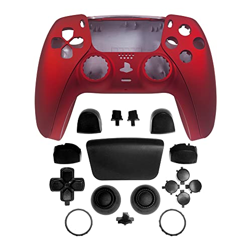 Soft Touch Shell Cover Faceplate for PS5 Console Protective Shell for PS5 Game Controller (Red) | The Storepaperoomates Retail Market - Fast Affordable Shopping