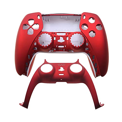 Soft Touch Shell Cover Faceplate for PS5 Console Protective Shell for PS5 Game Controller (Red) | The Storepaperoomates Retail Market - Fast Affordable Shopping