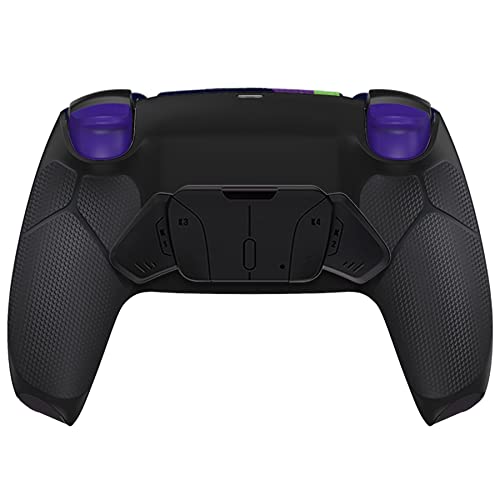 HexGaming RIVAL PRO 4 Remap Buttons & Interchangeable Thumbsticks & Hair Trigger Compatible with ps5 Pro Controller – Camouflage Green Purple Black | The Storepaperoomates Retail Market - Fast Affordable Shopping