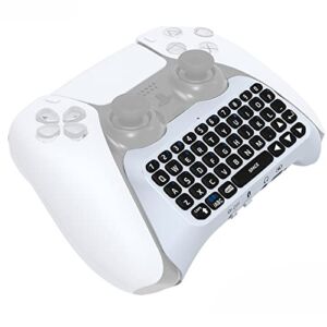 Wireless game Keyboard 3.0 Controller Chat Pad For Playstation 5 PS5 Controller Built in Speaker Gamepad Keyboard JYS-P5121