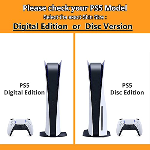 Langardirect PS5 Skin for Console and Controller Disk/Digital Edition, Vinyl Decal Stickers for PS5 Console and Controllers, Anime Game Character Stickers,Disk Version,7 | The Storepaperoomates Retail Market - Fast Affordable Shopping