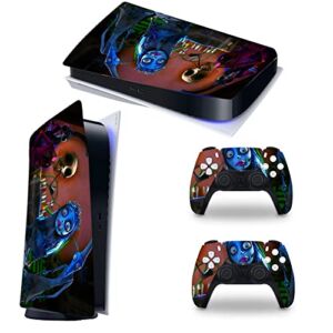Corpse Bride – PS5 Skin for Playstation 5 Disc Edition with Console and Controller Full Set