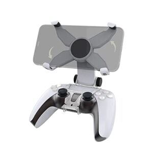DATA FROG Mobile Phone Holder For PS5 Controller Gaming Clip Rotating Clamp Mount Bracket Adjustable Stand For PS5 Accessories