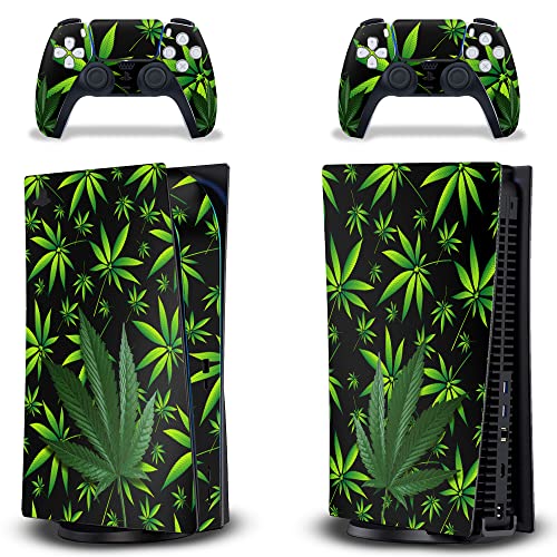 247 Skins Graphics kit Sticker Decal Compatible with PS5 Playstation 5 and DualSense Controllers – Weeds Black | The Storepaperoomates Retail Market - Fast Affordable Shopping