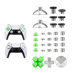 DATA FROG Magnetic Metal Bullet Buttons Dpads For PS5 Controller Adjustable Height D-Pads Replacement Parts For PS5 Accessories