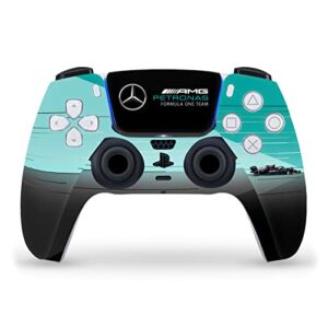 Head Case Designs Officially Licensed Mercedes-AMG Petronas F1 Team Car Graphics Vinyl Faceplate Sticker Gaming Skin Decal Cover Compatible With Sony PlayStation 5 PS5 DualSense Controller