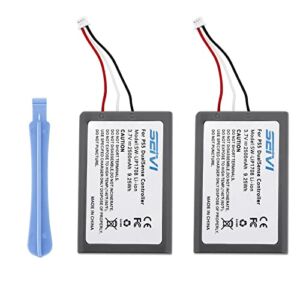 Replacement Battery for PS5, 2 Pack 2500mAh LIP1708 Replacement Battery For PlayStation 5 DualSense CFI-ZCT1W Wireless Controller