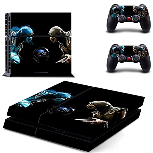 For PS5 Disc – Game Mortal Best Ninja Kombat PS4 or PS5 Skin Sticker For PlayStation 4 or 5 Console and 2 Controllers Decal Vinyl V5957 | The Storepaperoomates Retail Market - Fast Affordable Shopping