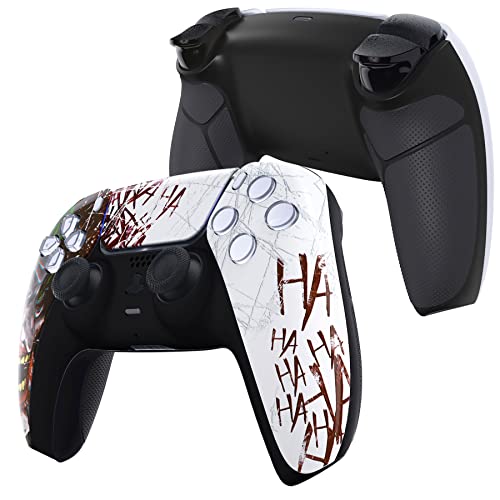 eXtremeRate Clown Hahaha Replacement Front Housing Shell Touchpad & Decorative Trim Shell & Bottom Shell Compatible with ps5 Controller BDM-010 BDM-020 – Controller NOT Included | The Storepaperoomates Retail Market - Fast Affordable Shopping