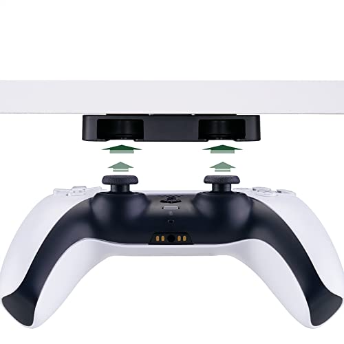 PlayVital Under Desk Controller Stand for ps5, Controller Table Mount for ps4 Controller, Controller Desk Holder Controller Organizer Display Stand Gaming Accessories for ps5/4 – Black | The Storepaperoomates Retail Market - Fast Affordable Shopping