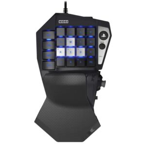 HORI Tactical Assault Commander (TAC) Mechanical Keypad for PlayStation®5, PlayStation®4, and PC  – PC-Style Keypad for FPS and more – Officially Licensed by Sony