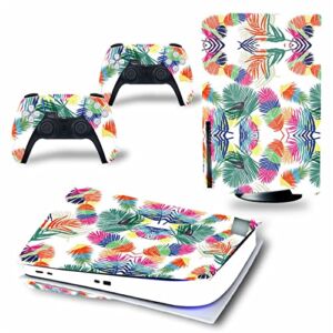 WREXIL LEEWEE for PS5 Skin Disc Edition & Digital Edition Console and Controller Vinyl Cover Skins Wraps Scratch Resistant, Compatible 12532 No Foaming (Size : Digital Edition)