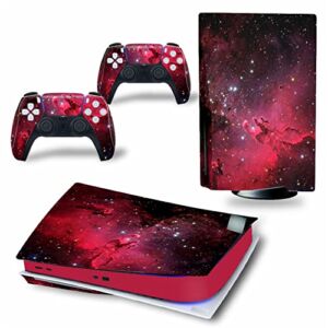 Top factory BUCEN for PS5 Skin Disc Edition & Digital Edition Console and Controller Vinyl Cover Skins Wraps Scratch Resistant, Compatible 29054 Anti Scratch (Size : Digital Edition)