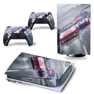 WREXIL LEEWEE for PS5 Skin Disc Edition & Digital Edition Console and Controller Vinyl Cover Skins Wraps Scratch Resistant, Compatible 19663 No Foaming (Size : Digital Edition)