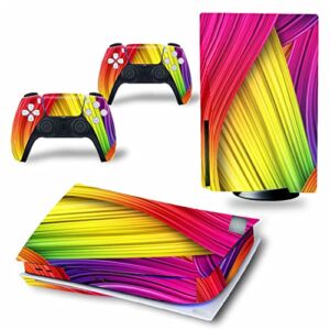 Top factory BUCEN for PS5 Skin Disc Edition & Digital Edition Console and Controller Vinyl Cover Skins Wraps Scratch Resistant, Compatible 63093 Anti Scratch (Size : Disc Version)