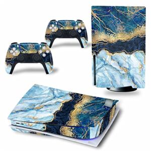 Top factory BUCEN for PS5 Skin Disc Edition & Digital Edition Console and Controller Vinyl Cover Skins Wraps Scratch Resistant, Compatible 57565 Anti Scratch (Size : Digital Edition)