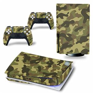 WREXIL LEEWEE for PS5 Skin Disc Edition & Digital Edition Console and Controller Vinyl Cover Skins Wraps Scratch Resistant, Compatible with for PS5 522419 No Foaming (Size : Digital Edition)