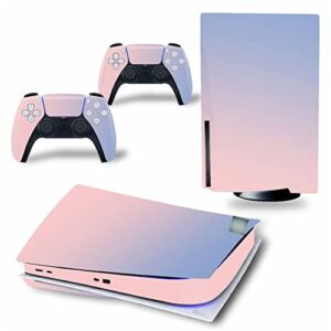 WREXIL LEEWEE for PS5 Skin Disc Edition & Digital Edition Console and Controller Vinyl Cover Skins Wraps Scratch Resistant, Compatible 29235 No Foaming (Size : Digital Edition)