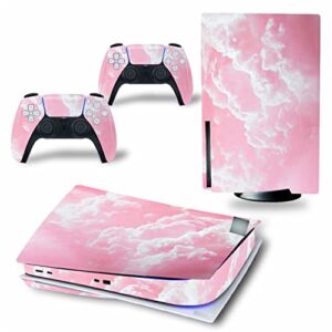WREXIL LEEWEE for PS5 Skin Disc Edition & Digital Edition Console and Controller Vinyl Cover Skins Wraps Scratch Resistant, Compatible 70941 No Foaming (Size : Digital Edition)