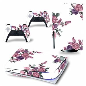 WREXIL LEEWEE for PS5 Skin Disc Edition & Digital Edition Console and Controller Vinyl Cover Skins Wraps Scratch Resistant, Compatible 46208 No Foaming (Size : Digital Edition)