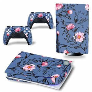 WREXIL LEEWEE for PS5 Skin Disc Edition & Digital Edition Console and Controller Vinyl Cover Skins Wraps Scratch Resistant, Compatible 08071 No Foaming (Size : Digital Edition)