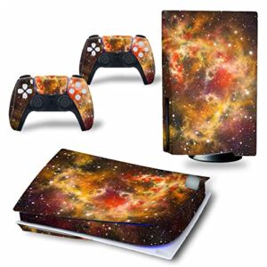 WREXIL LEEWEE for PS5 Skin Disc Edition & Digital Edition Console and Controller Vinyl Cover Skins Wraps Scratch Resistant, Compatible with for PS5 852662 No Foaming (Size : Digital Edition)
