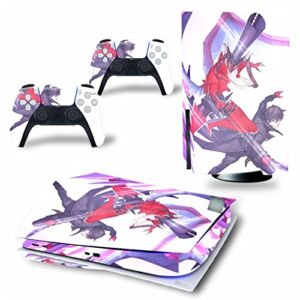 Top factory BUCEN for PS5 Skin Disc Edition & Digital Edition Console and Controller Vinyl Cover Skins Wraps Scratch Resistant, Compatible 28901 Anti Scratch (Size : Digital Edition)