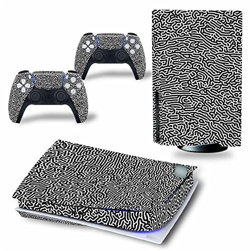 WREXIL LEEWEE for PS5 Skin Disc Edition & Digital Edition Console and Controller Vinyl Cover Skins Wraps Scratch Resistant, Compatible 70992 No Foaming (Size : Disc Version) | The Storepaperoomates Retail Market - Fast Affordable Shopping