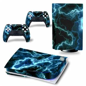 Top factory BUCEN for PS5 Skin Disc Edition & Digital Edition Console and Controller Vinyl Cover Skins Wraps Scratch Resistant, Compatible 95475 Anti Scratch (Size : Disc Version)