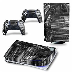 Top factory BUCEN for PS5 Skin Disc Edition & Digital Edition Console and Controller Vinyl Cover Skins Wraps Scratch Resistant, Compatible with for PS5 866651 Anti Scratch (Size : Digital Edition)