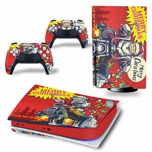 Top factory BUCEN for PS5 Skin Disc Edition & Digital Edition Console and Controller Vinyl Cover Skins Wraps Scratch Resistant, Compatible with for PS5 162607 Anti Scratch (Size : Disc Version)