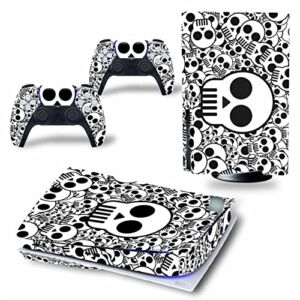 WREXIL LEEWEE for PS5 Skin Disc Edition & Digital Edition Console and Controller Vinyl Cover Skins Wraps Scratch Resistant, Compatible 12936 No Foaming (Size : Digital Edition)