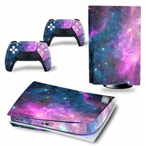 Top factory BUCEN for PS5 Skin Disc Edition & Digital Edition Console and Controller Vinyl Cover Skins Wraps Scratch Resistant, Compatible 29307 Anti Scratch (Size : Disc Version)