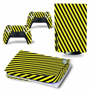 WREXIL LEEWEE for PS5 Skin Disc Edition & Digital Edition Console and Controller Vinyl Cover Skins Wraps Scratch Resistant, Compatible with for PS5 352698 No Foaming (Size : Digital Edition)