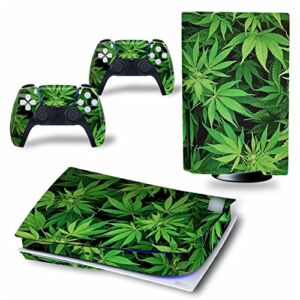 WREXIL LEEWEE for PS5 Skin Disc Edition & Digital Edition Console and Controller Vinyl Cover Skins Wraps Scratch Resistant, Compatible with for PS5 184303 No Foaming (Size : Digital Edition)