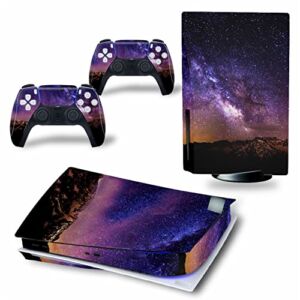 Top factory BUCEN for PS5 Skin Disc Edition & Digital Edition Console and Controller Vinyl Cover Skins Wraps Scratch Resistant, Compatible 45449 Anti Scratch (Size : Digital Edition)