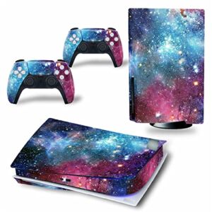 Top factory BUCEN for PS5 Skin Disc Edition & Digital Edition Console and Controller Vinyl Cover Skins Wraps Scratch Resistant, Compatible with for PS5 168500 Anti Scratch (Size : Disc Version)