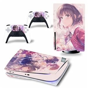 Top factory BUCEN for PS5 Skin Disc Edition & Digital Edition Console and Controller Vinyl Cover Skins Wraps Scratch Resistant, Compatible with for PS5 183487 Anti Scratch (Size : Digital Edition)