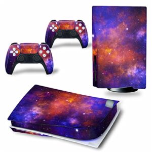 Top factory BUCEN for PS5 Skin Disc Edition & Digital Edition Console and Controller Vinyl Cover Skins Wraps Scratch Resistant, Compatible 63365 Anti Scratch (Size : Digital Edition)