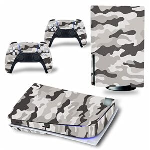 Top factory BUCEN for PS5 Skin Disc Edition & Digital Edition Console and Controller Vinyl Cover Skins Wraps Scratch Resistant, Compatible with for PS5 183752 Anti Scratch (Size : Disc Version)