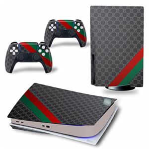 Top factory BUCEN for PS5 Skin Disc Edition & Digital Edition Console and Controller Vinyl Cover Skins Wraps Scratch Resistant, Compatible with for PS5 365751 Anti Scratch (Size : Digital Edition)
