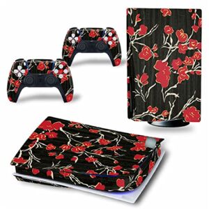 Top factory BUCEN for PS5 Skin Disc Edition & Digital Edition Console and Controller Vinyl Cover Skins Wraps Scratch Resistant, Compatible 30925 Anti Scratch (Size : Digital Edition)