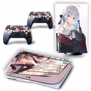 Top factory BUCEN for PS5 Skin Disc Edition & Digital Edition Console and Controller Vinyl Cover Skins Wraps Scratch Resistant, Compatible with for PS5 159182 Anti Scratch (Size : Digital Edition)