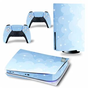 Top factory BUCEN for PS5 Skin Disc Edition & Digital Edition Console and Controller Vinyl Cover Skins Wraps Scratch Resistant, Compatible with for PS5 350846 Anti Scratch (Size : Disc Version)