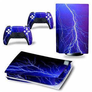 Top factory BUCEN for PS5 Skin Disc Edition & Digital Edition Console and Controller Vinyl Cover Skins Wraps Scratch Resistant, Compatible 71280 Anti Scratch (Size : Disc Version)