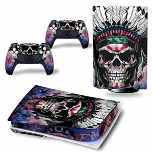 Top factory BUCEN for PS5 Skin Disc Edition & Digital Edition Console and Controller Vinyl Cover Skins Wraps Scratch Resistant, Compatible with for PS5 173401 Anti Scratch (Size : Digital Edition)