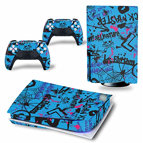 WREXIL LEEWEE for PS5 Skin Disc Edition & Digital Edition Console and Controller Vinyl Cover Skins Wraps Scratch Resistant, Compatible with for PS5 169475 No Foaming (Size : Digital Edition) | The Storepaperoomates Retail Market - Fast Affordable Shopping