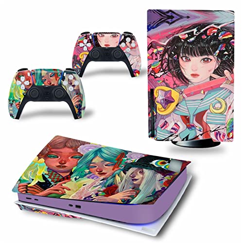 WREXIL LEEWEE for PS5 Skin Disc Edition & Digital Edition Console and Controller Vinyl Cover Skins Wraps Scratch Resistant, Compatible with for PS5 850733 No Foaming (Size : Digital Edition) | The Storepaperoomates Retail Market - Fast Affordable Shopping